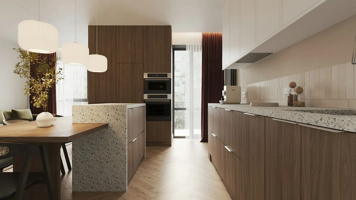 Cozinha · Apartamento AP0001, Jardim Maluche, Brusque