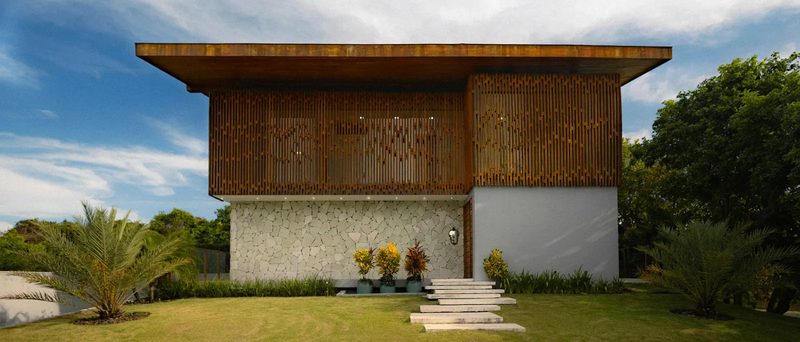 Fachada · Casa CA0002, Araçá, Porto Belo